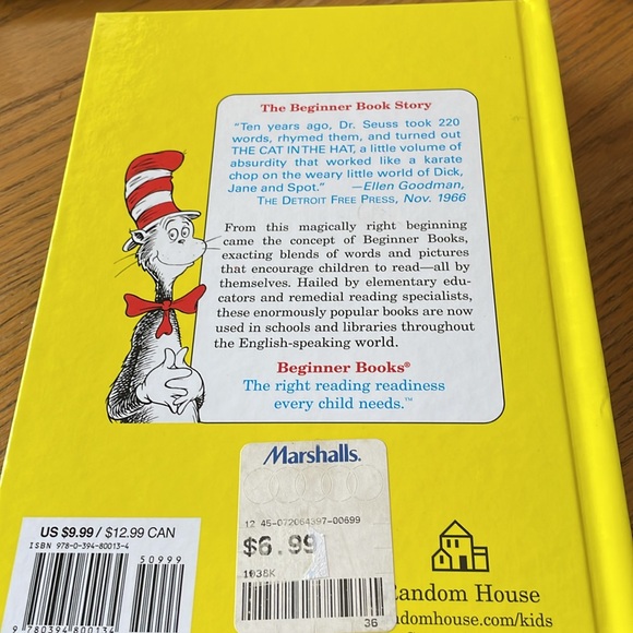 4 Dr. Seuss Books Go, Dog. Go! Are You My Mother? Hop on Pop One Fish Two Fish… - Picture 11 of 12